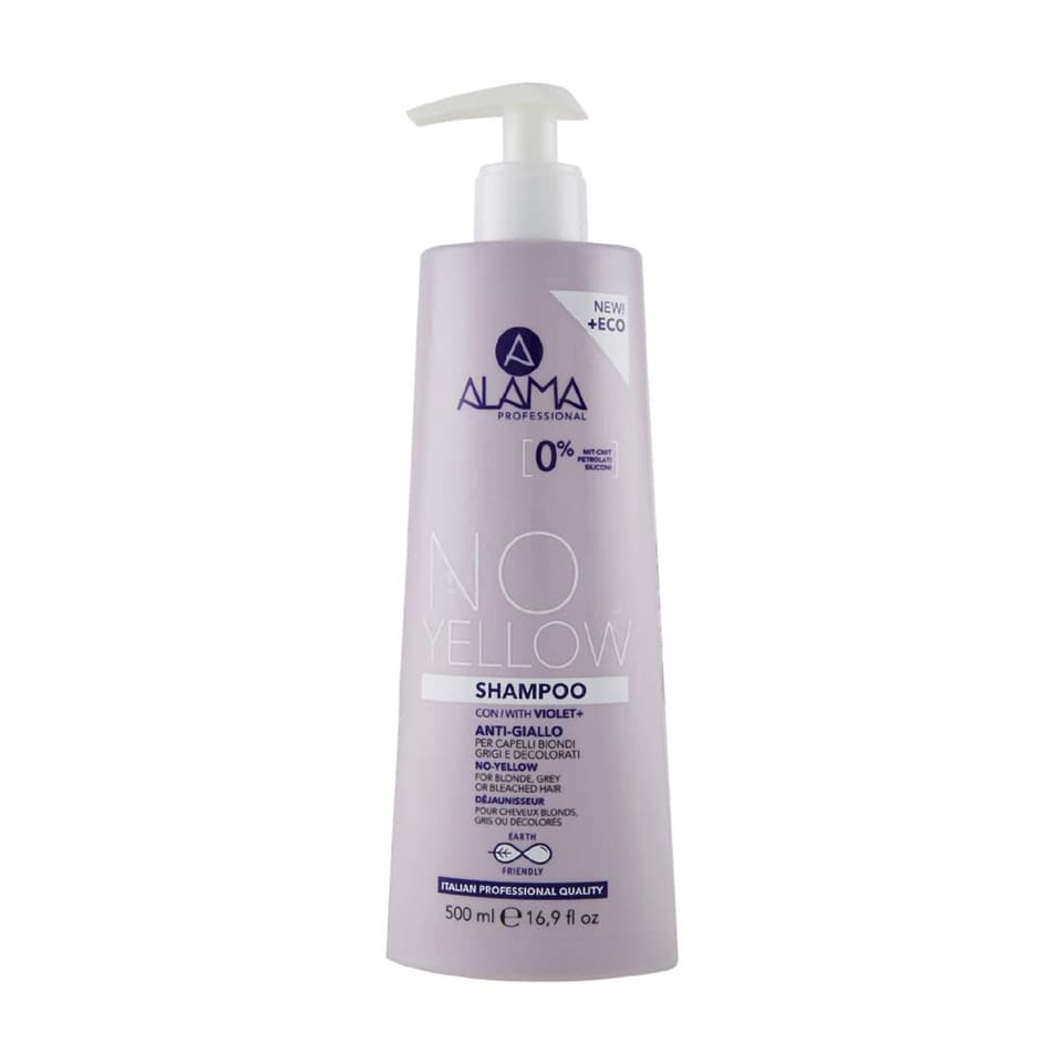 No Yellow Shampoo Antigiallo Capelli Biondi Con Violet