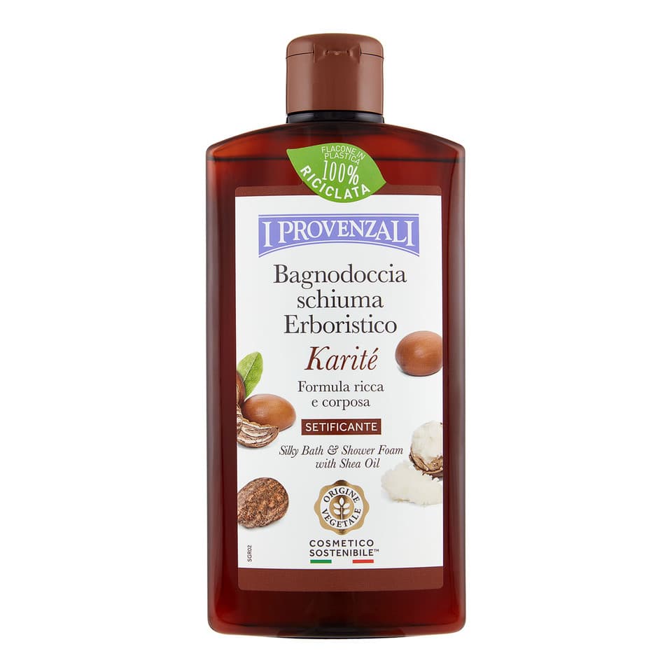Bagno Schiuma Erboristico Al Karite' Super Idratante E Nutriente