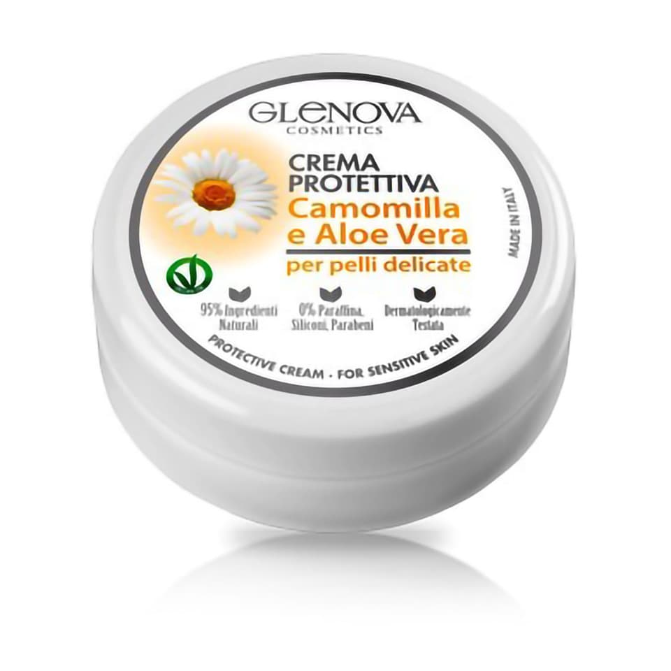 Crema Protettiva Camomilla E Aloe Vera