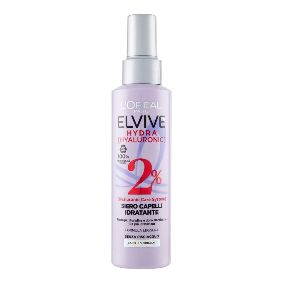 Elvive Siero Spray Per Capelli Hydra Hyaluronic Senza Risciacquo