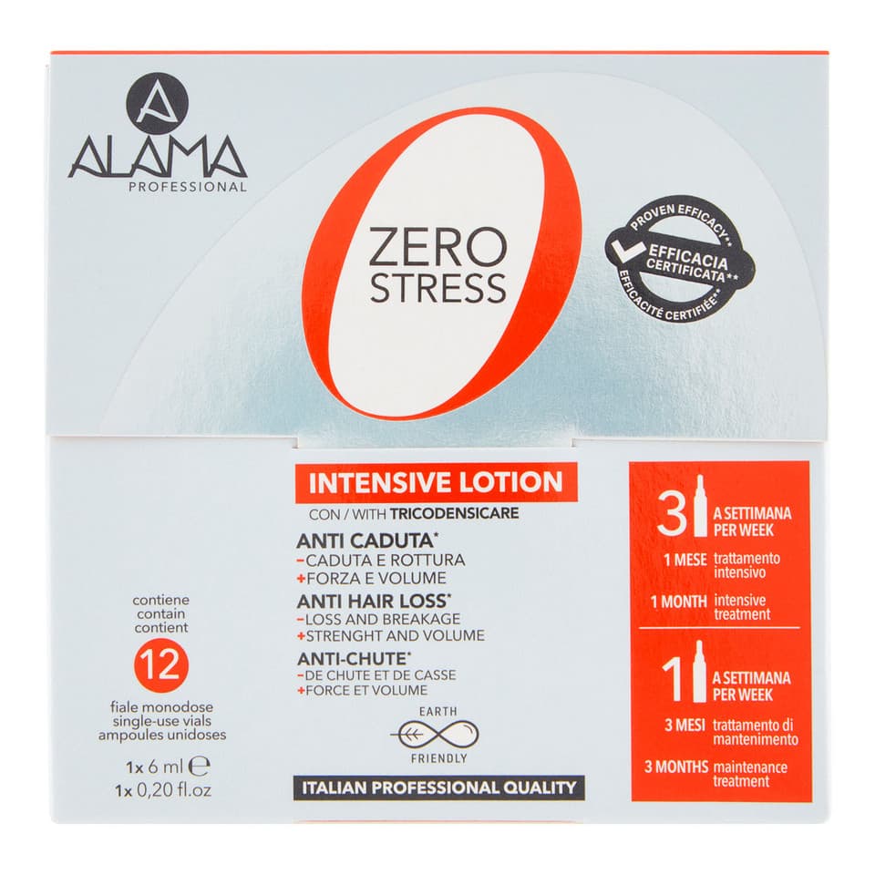 Zero Stress Intensive Lotion Con Tricodensicare Anti Caduta* 12 X 6 Ml