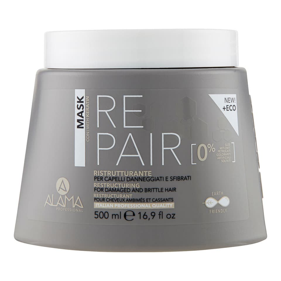 Maschera Ristrutturante Per Capelli Danneggiati E Sfibrati