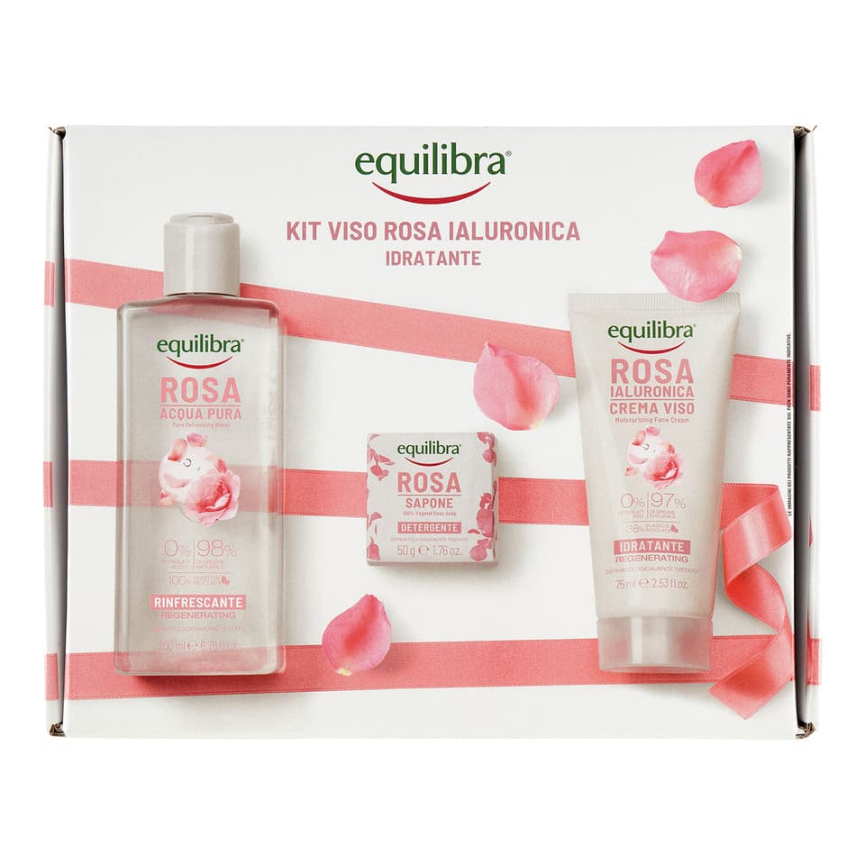Kit Viso Rosa Ialuronica Idratante