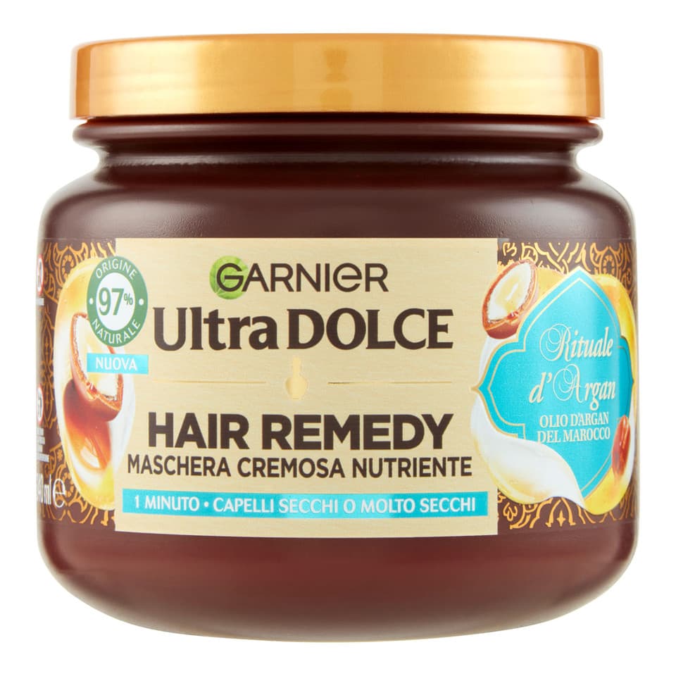 Ultra Dolce Hair Remedy Maschera Per Capelli Cremosa Nutriente, Rituale D'argan