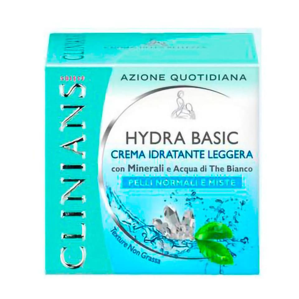 Hydra Basic - Crema Idratante Leggera Con Minerali E Acqua Vegetale Di The Bianco