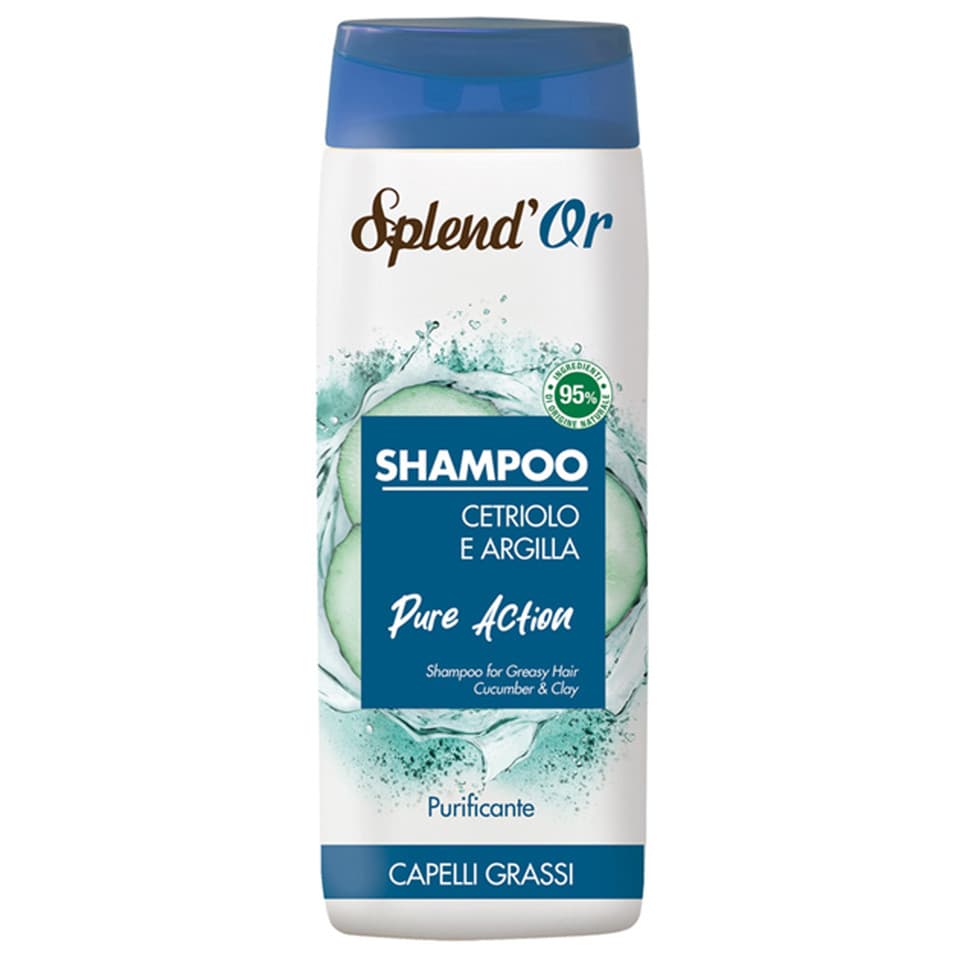 Shampoo Cetriolo E Argilla Purificante Capelli Grassi