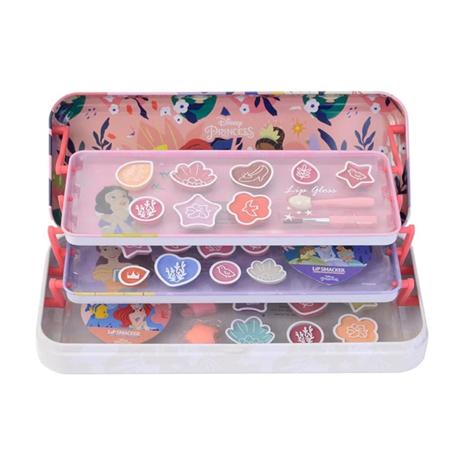 Disney Princess Custodia Per Trucchi Triple Layer Beauty Tin