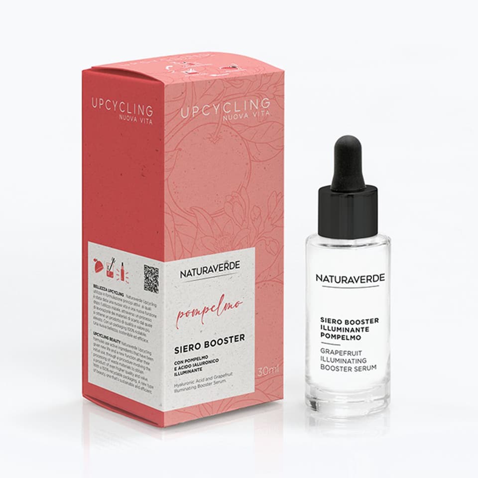 Siero Booster Con Pompelmo E Acido Ialuronico Illuminante