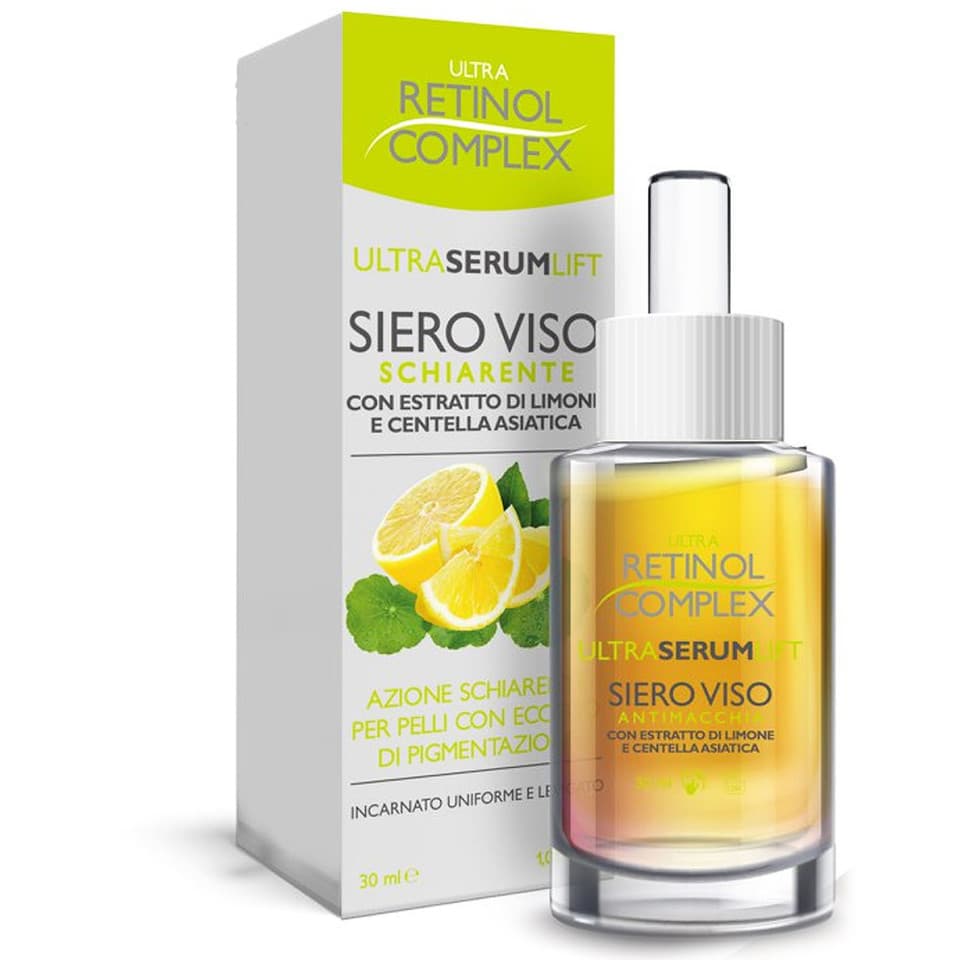Siero Viso Schiarente Con Estratto Di Limone
