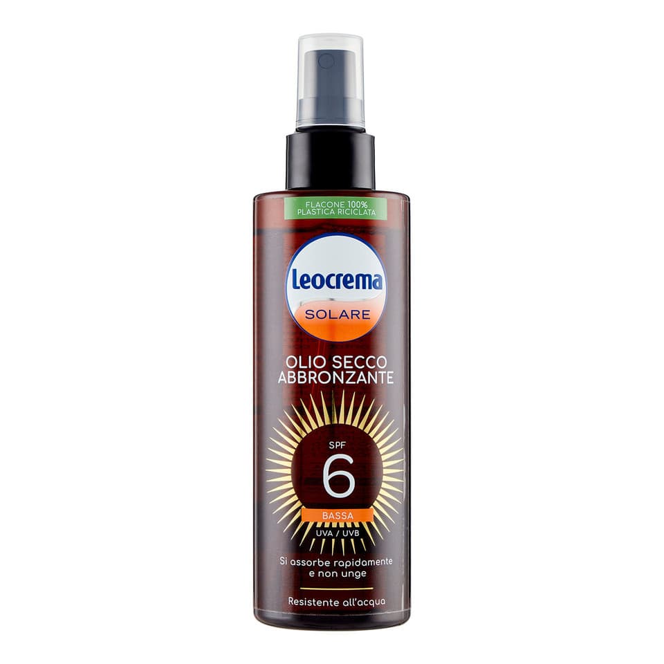 Olio Secco Abbronzante Spf 6 Bassa