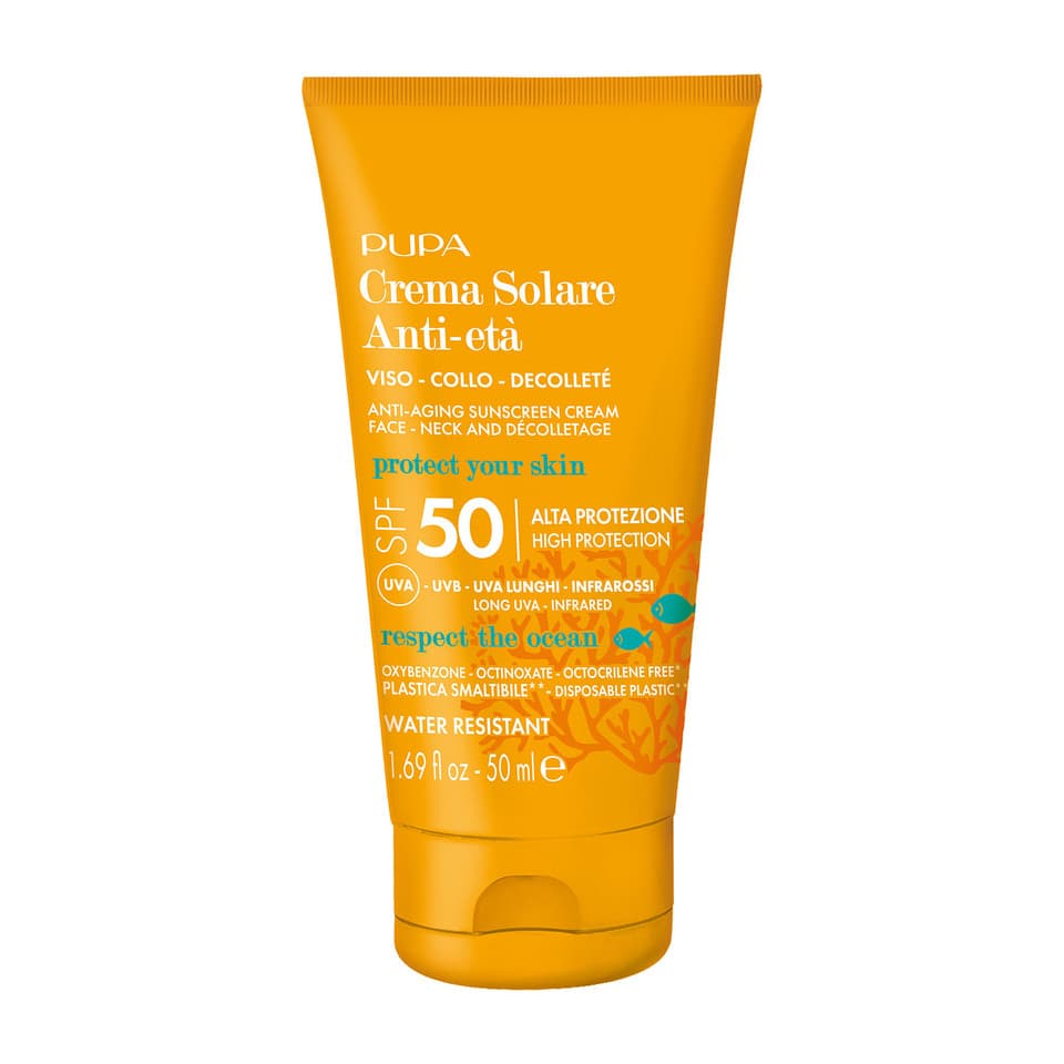 Crema Solare Anti-Età SPF50