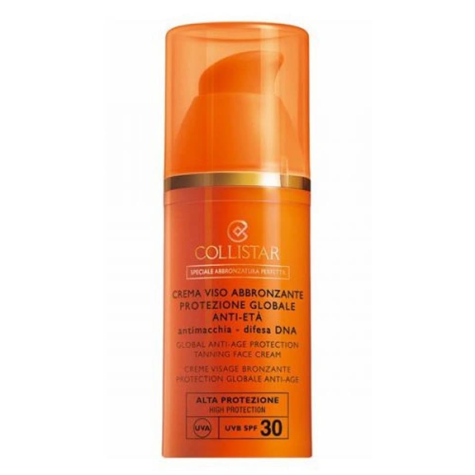 Crema Viso Abbronzante Anti-età Spf 30