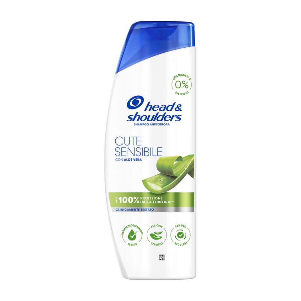 Shampoo Antiforfora Cute Sensibile Con Aloe Vera