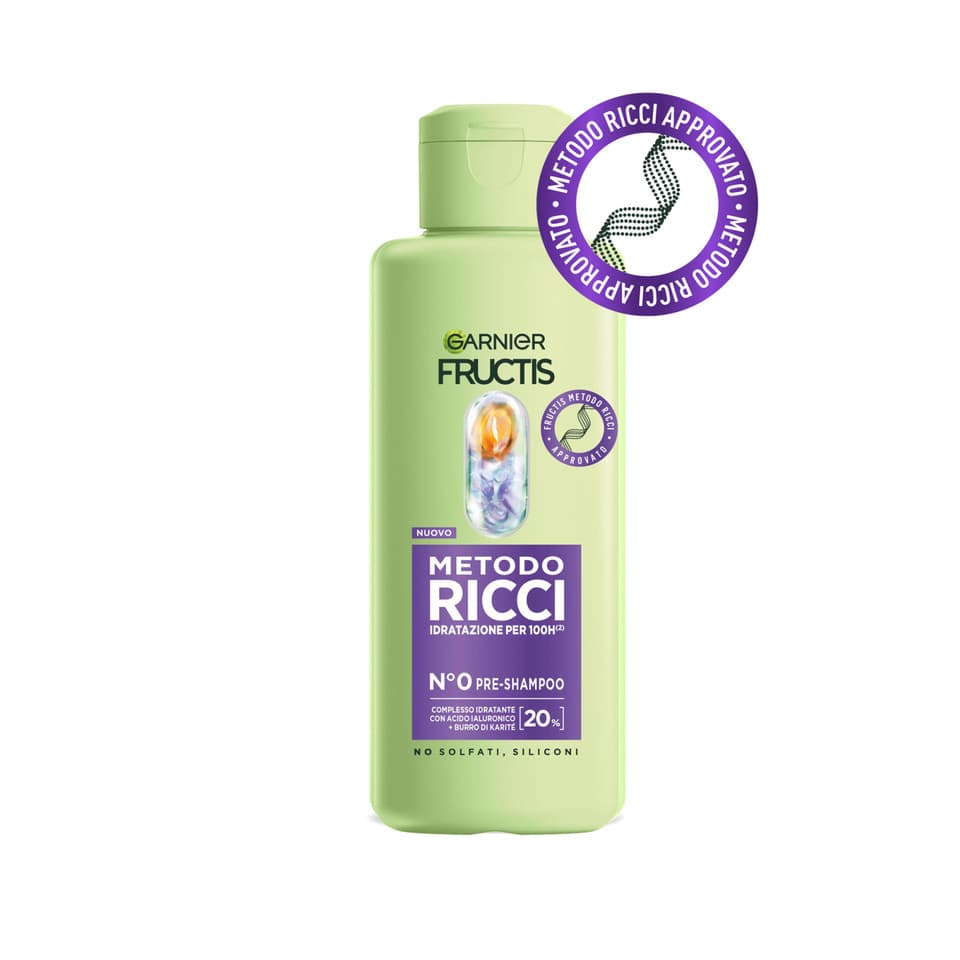 Fructis Metodo Ricci - Pre Shampoo Per Idratare E Rinforzare Il Riccio