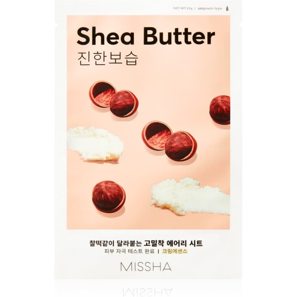 Sheet Mask - Maschera Viso Burro Di Karitè 19gr