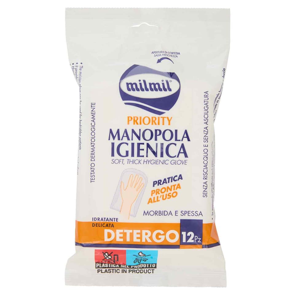 Priority Manopola Igienica Detergo 12 Pz
