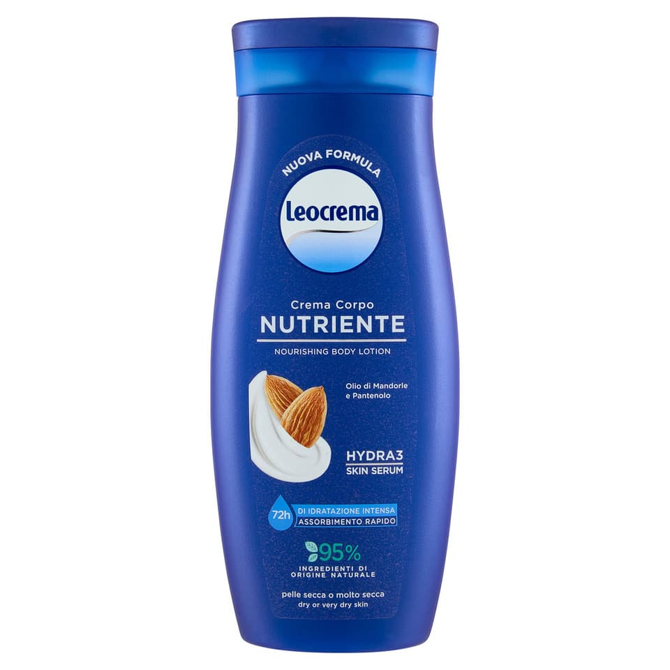 Fluida Crema Corpo Nutriente Olio Di Mandorle E Pantenolo