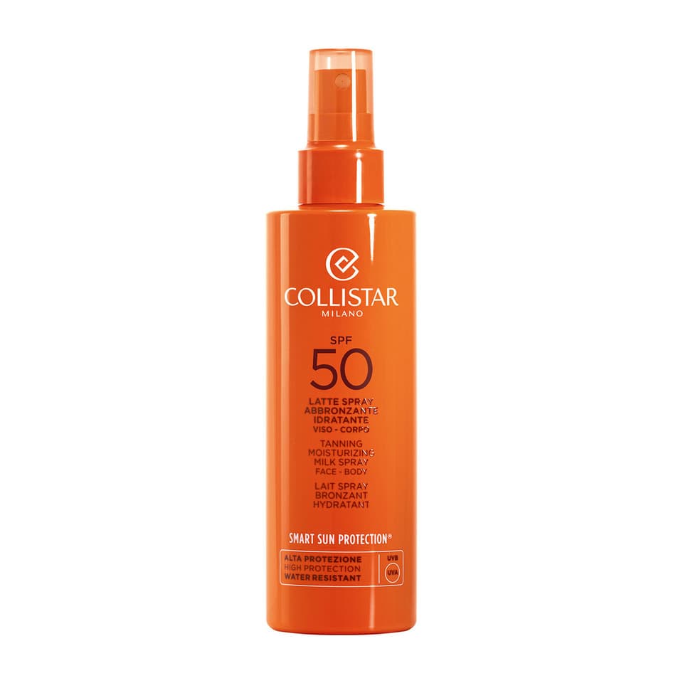 Latte Spray Abbronzante Idratante Spf50