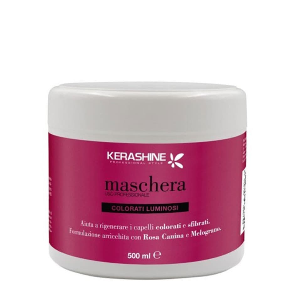 Maschera Capelli Colorati Luminosi