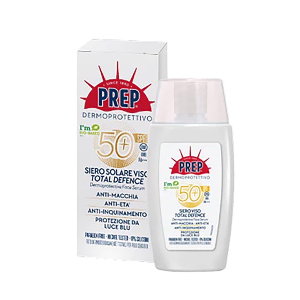 Solare Dermoprotettivo I'm Bio Siero Viso Anti Macchia Anti Età Spf50