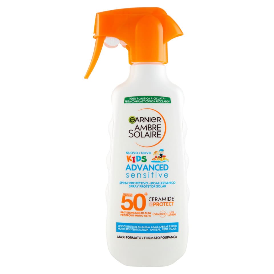 Ambre Solaire Advanced Sensitive Kids Ceramide Protect Spray