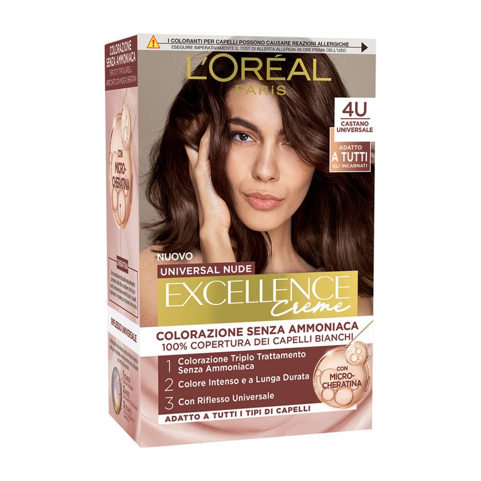Excellence Universal Nude Colorazione Permanente Senza Ammoniaca