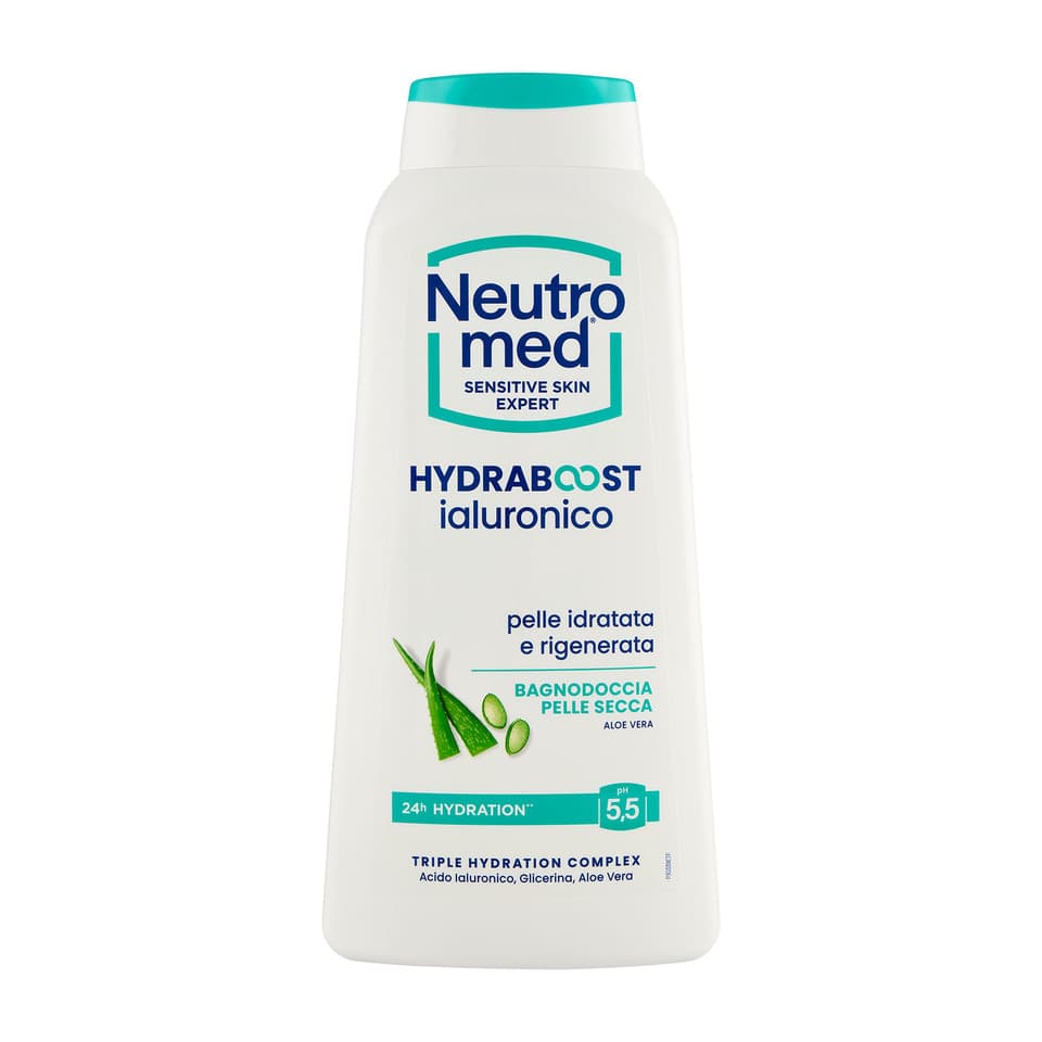 Hydraboost Ialuronico - Bagnodoccia Pelle Secca Aloe Vera Ph 5,5