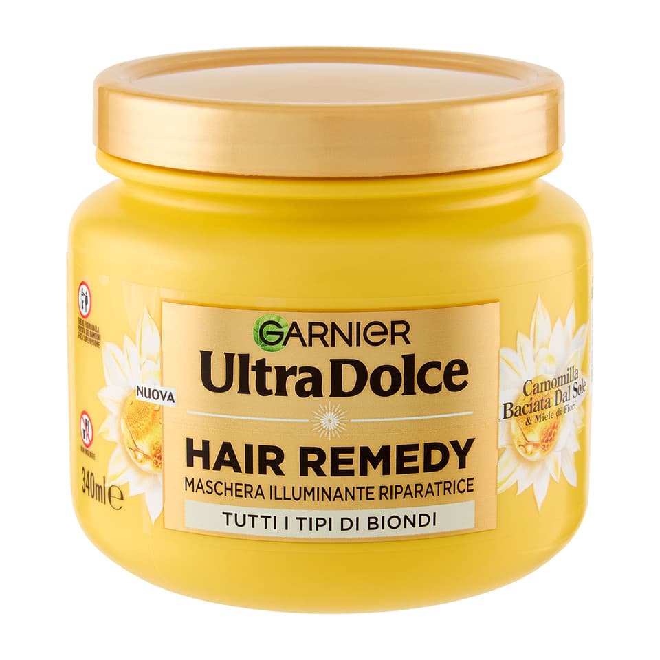 Camomilla Baciata Dal Sole & Miele Di Fiori - Maschera Illuminante Riparatrice Hair Remedy