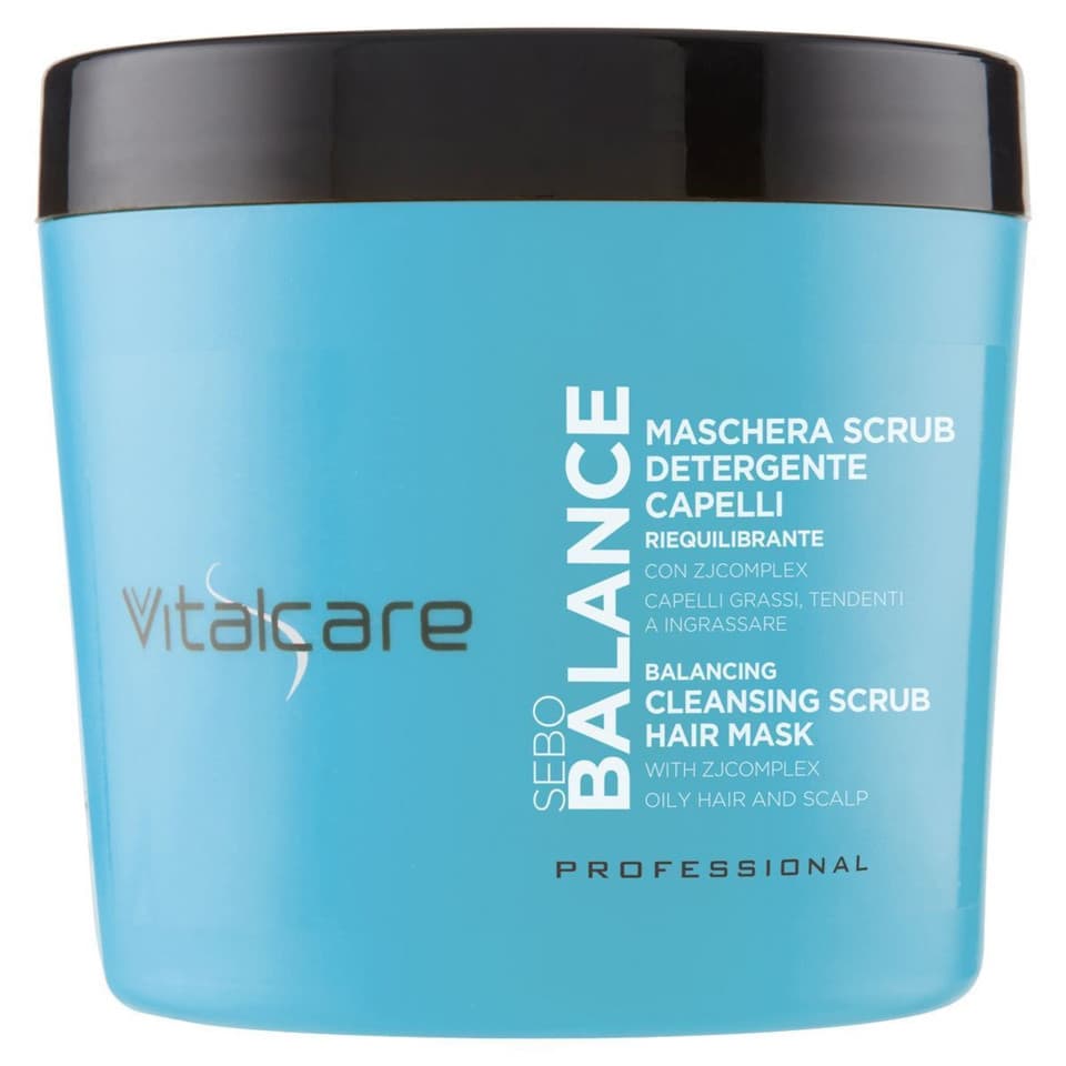 Sebo Balance - Maschera Scrub Per Capelli Grassi