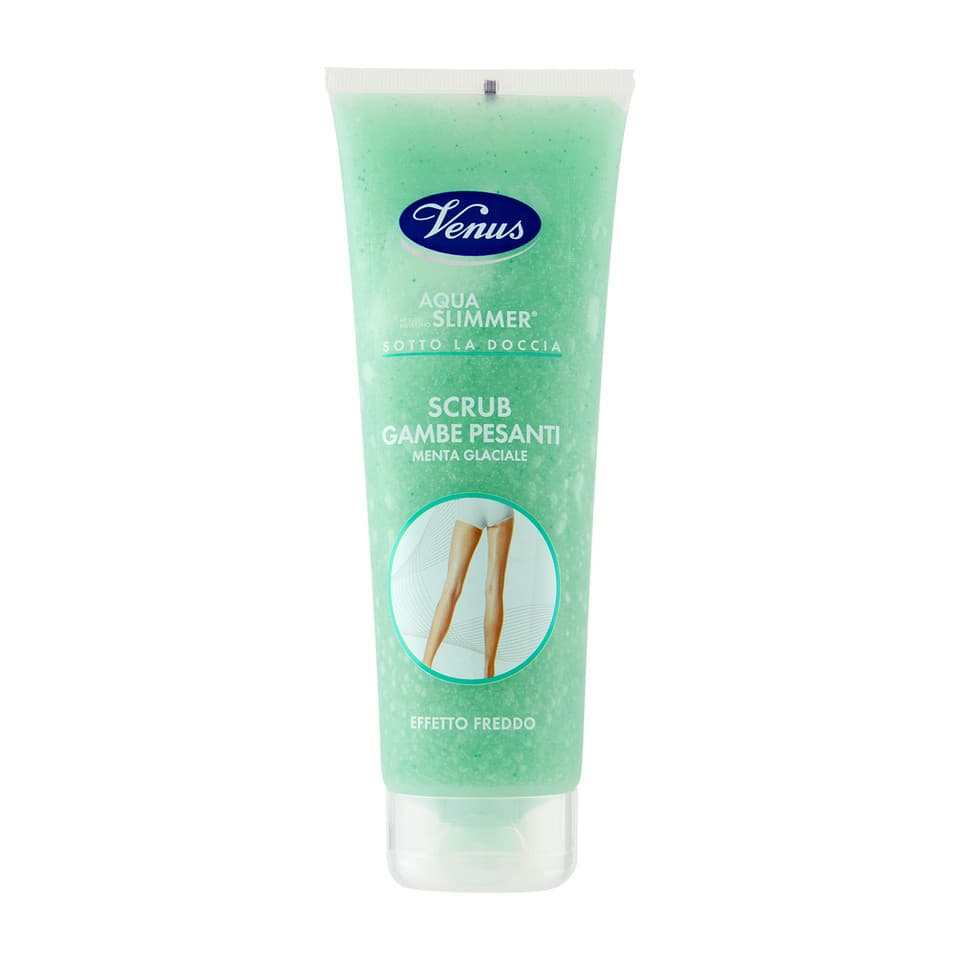 Aqua Slimmer Sotto La Doccia Scrub Gambe Pesanti Menta Glaciale