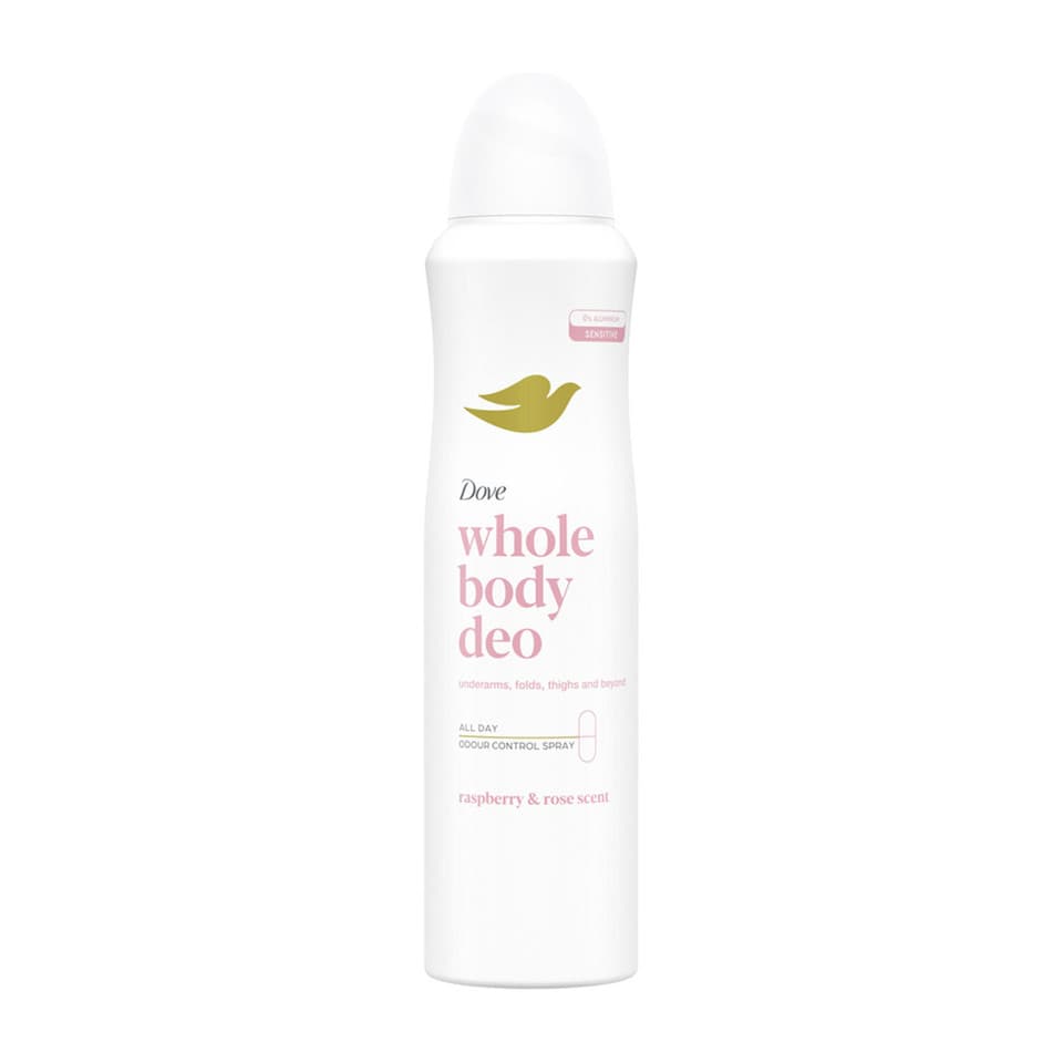 Whole Body Deo - Deodorante Spray Lampone E Rosa