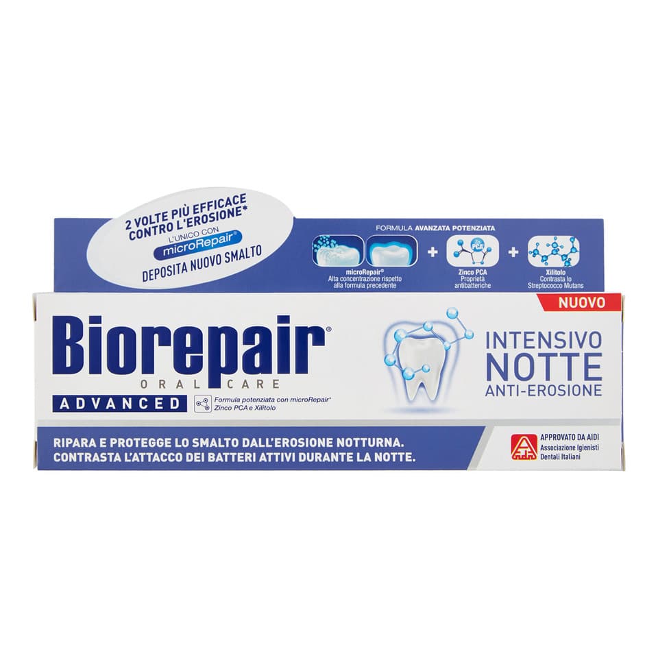 Dentifricio Advanced Intensivo Notte