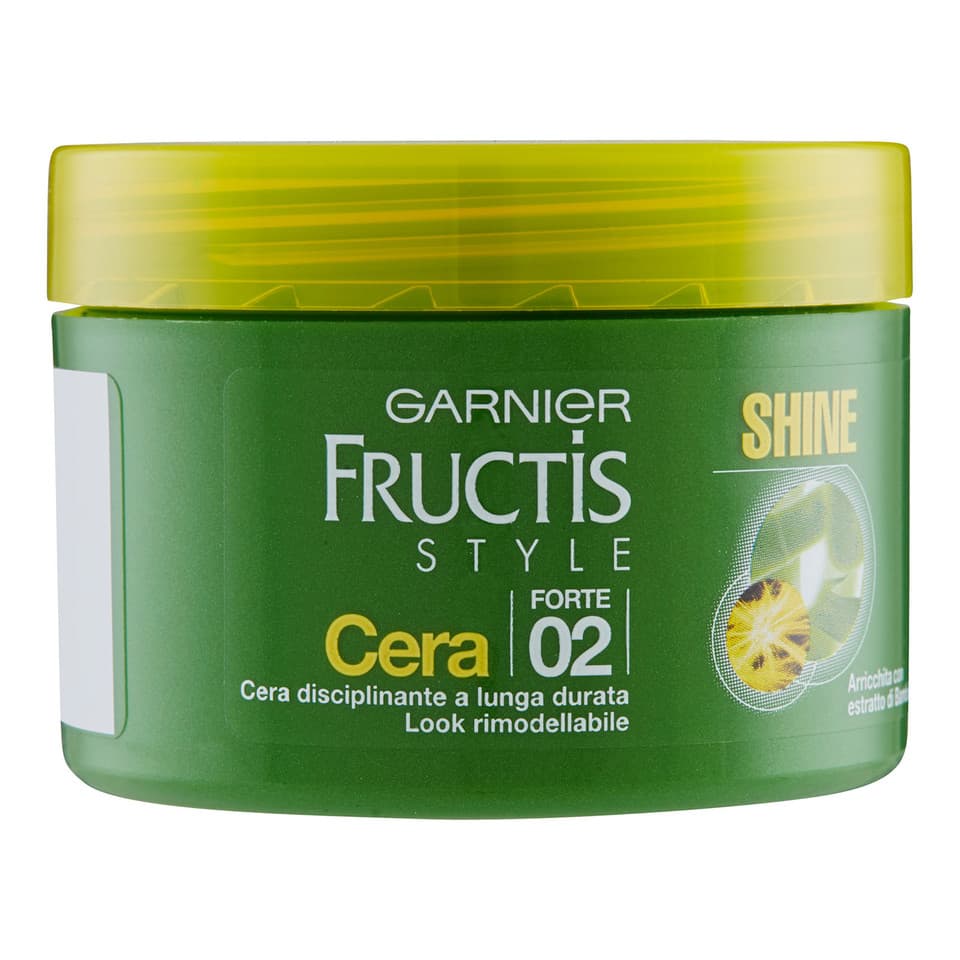 Fructis Style Shine Cera Disciplinanate A Lunga Durata Fissaggio Forte
