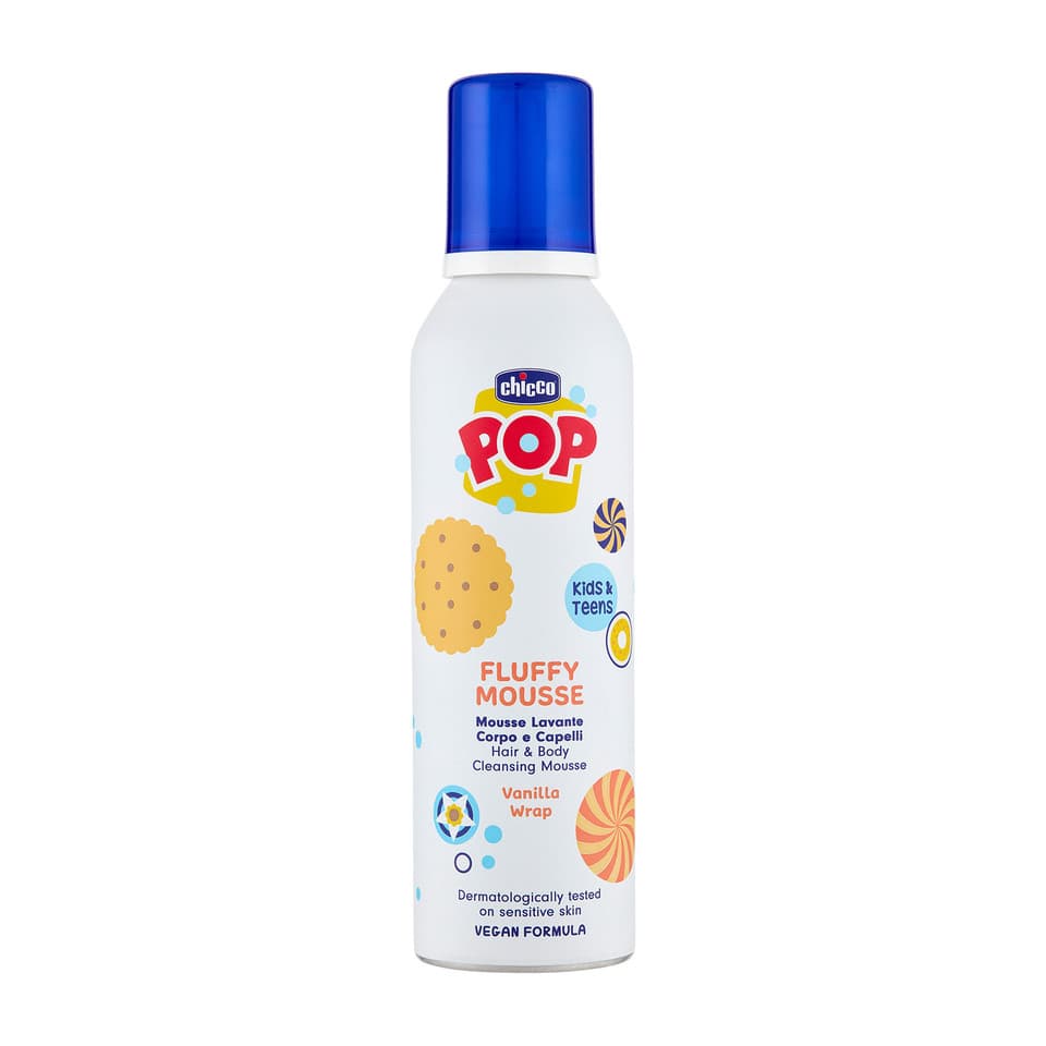 Pop Fluffy Mousse Lavante Corpo E Capelli Vanilla
