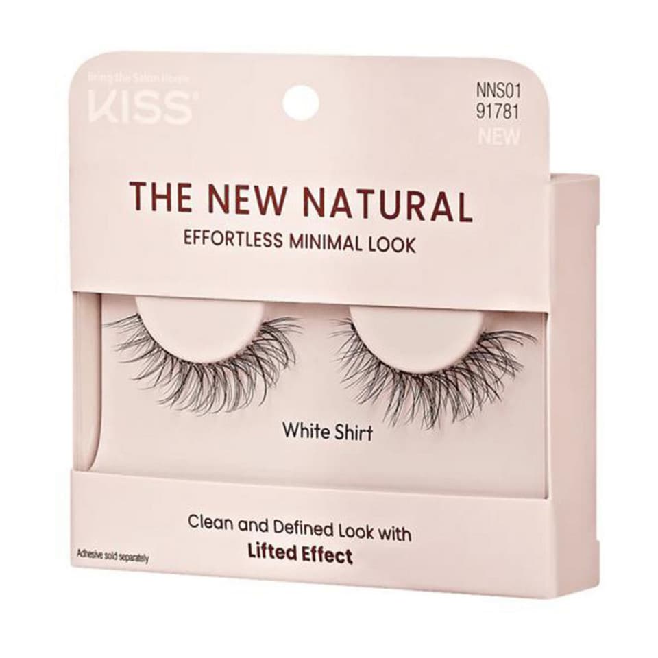 The New Natural - White Shirt Ciglia Finte