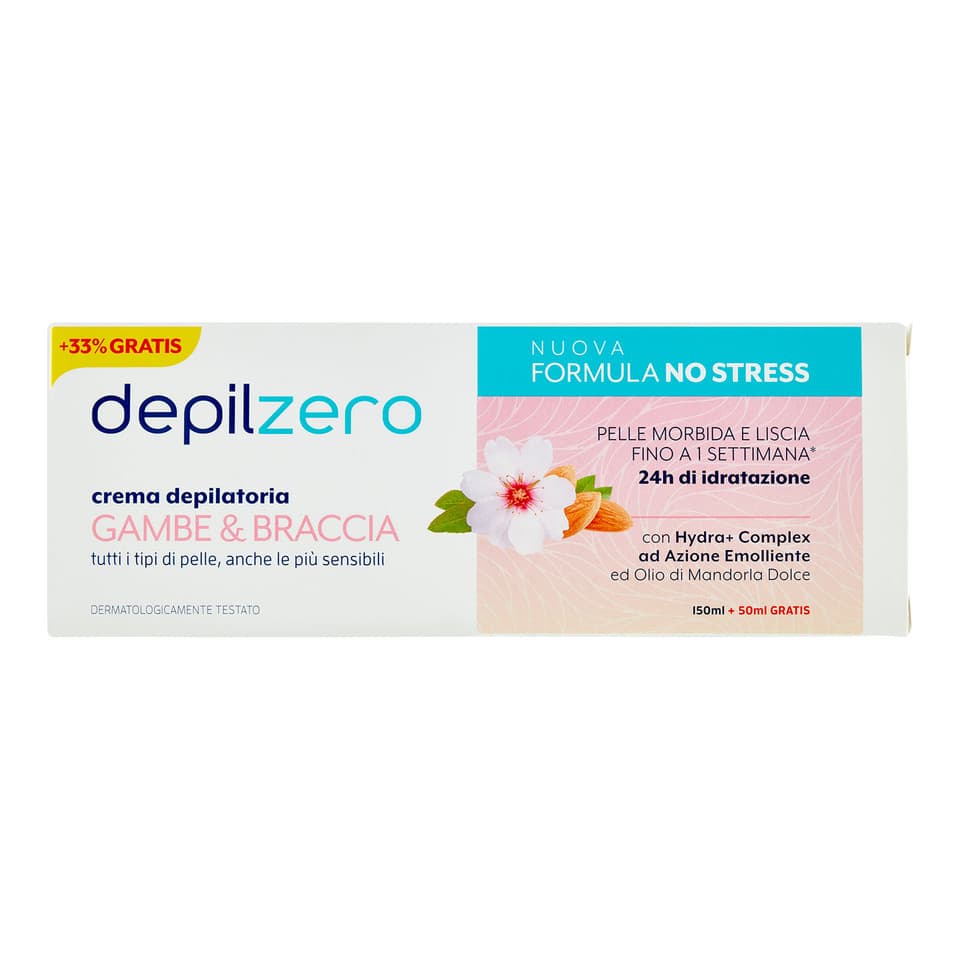Crema Depilatoria Gambe & Braccia 150 + 50 ml