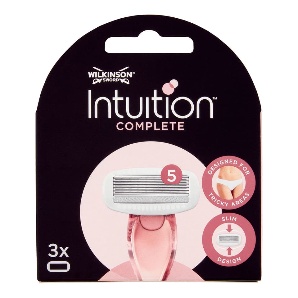 Ricarica Per Rasoio Intuition Complete - Pack 3 Lame