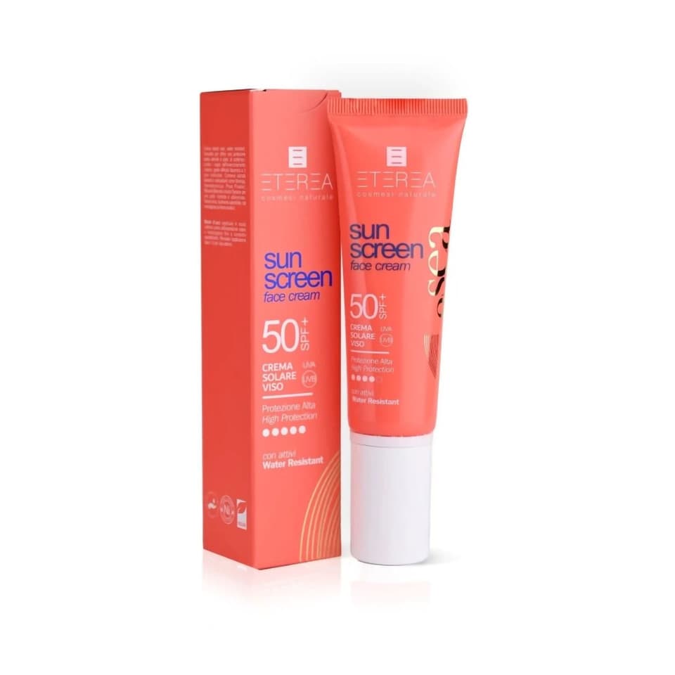 Sun Screen Crema Viso Spf50+