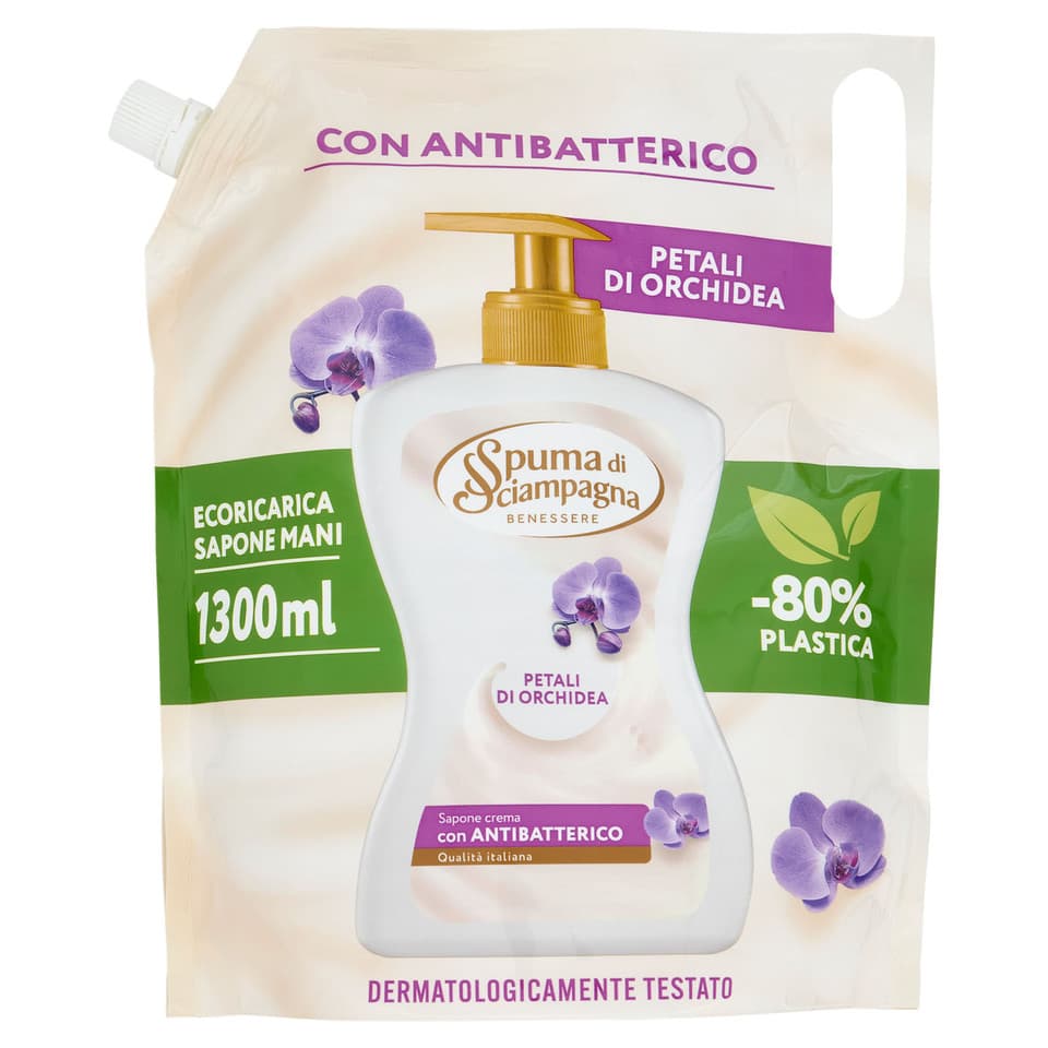 Sapone Crema Petali Di Orchidea Ecoricarica