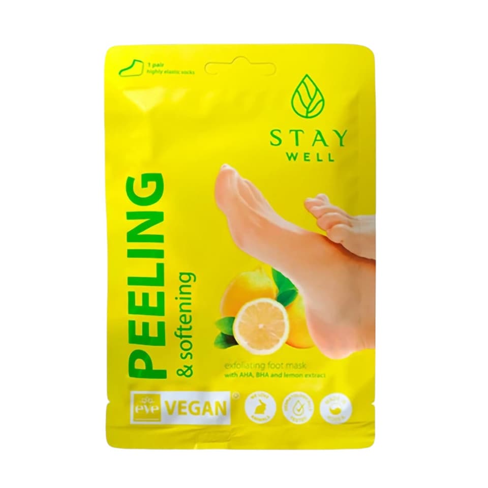 Peeling & Softening Foot Mask Lemon- Maschere Per Piedi