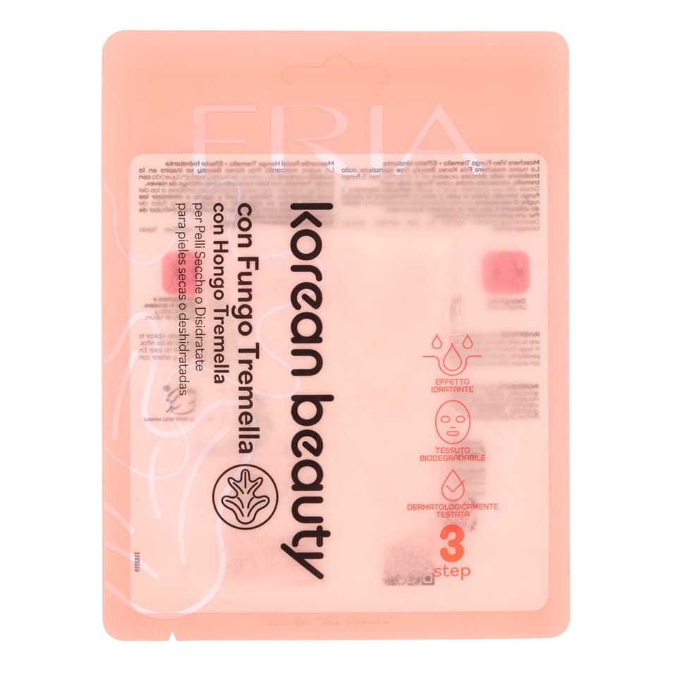 Maschera Viso Con Fungo Tremella Per Pelli Secche O Disidratate