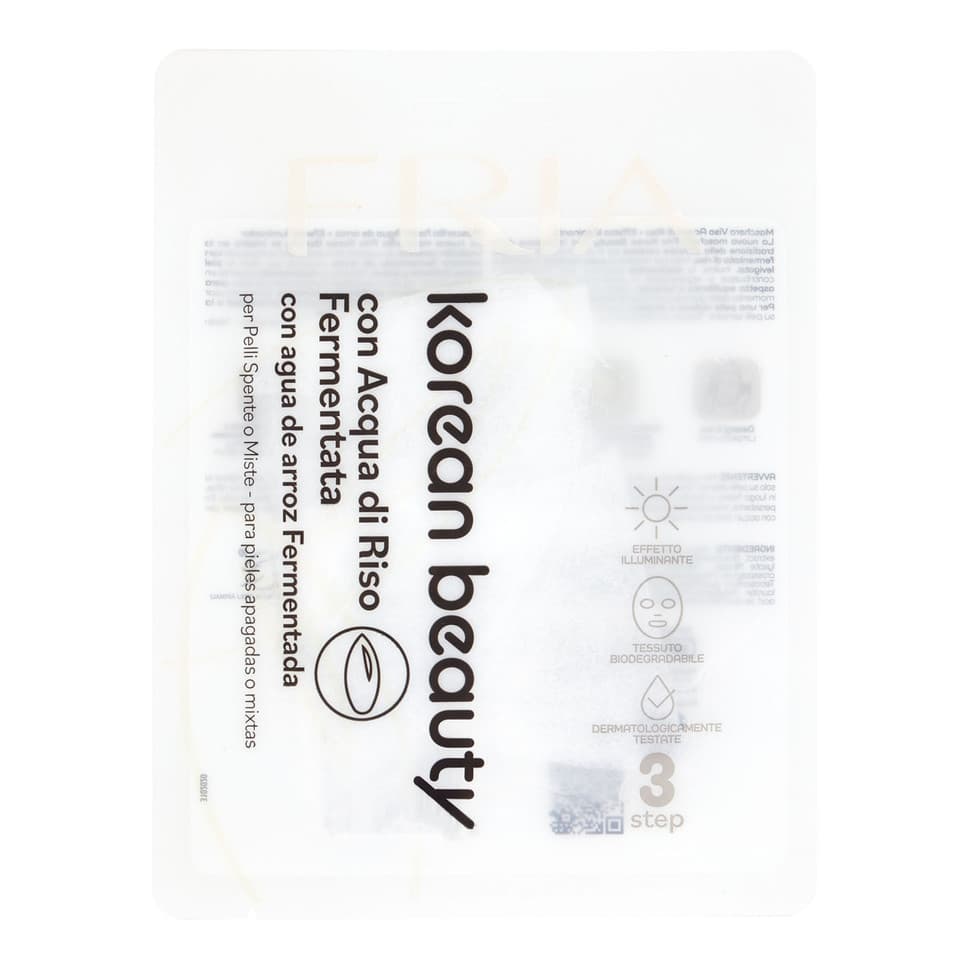 Maschera Viso Con Acqua Di Riso Fermentata Per Pelli Spente O Miste