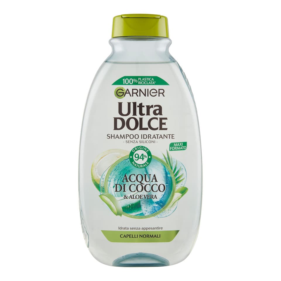 Ultra Dolce Acqua Di Cocco E Aloe Vera Shampoo Idratante