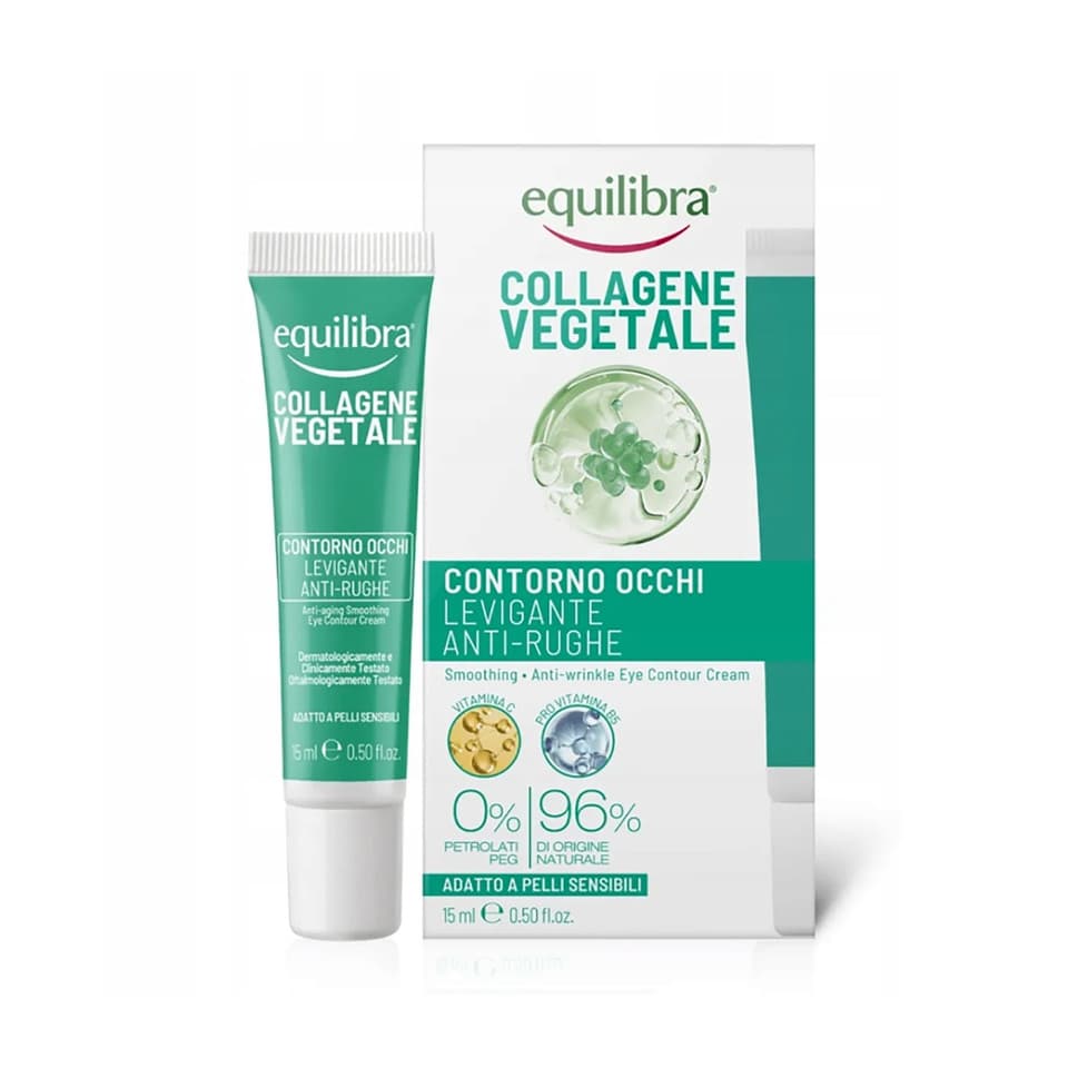 Collagene Vegetale - Crema Contorno Occhi Levigante Anti-rughe