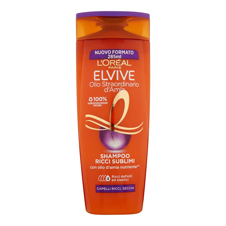 Elvive Shampoo Olio Straordinario Ricci Sublimi