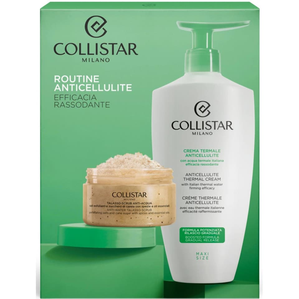 Talasso-scrub anti-acqua 150 gr + crema termale anticellulite 400 ml