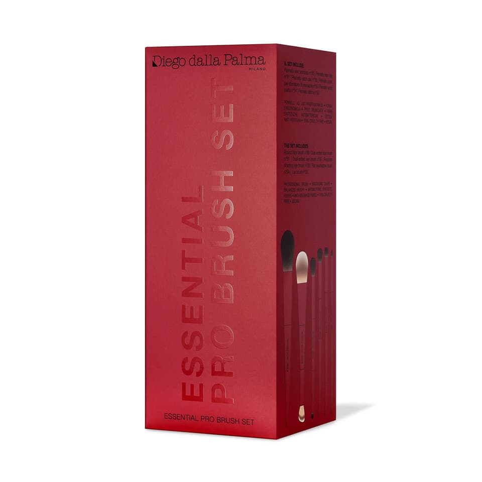 Essential Pro Brush Set - Set Pennelli Professionali Viso E Occhi