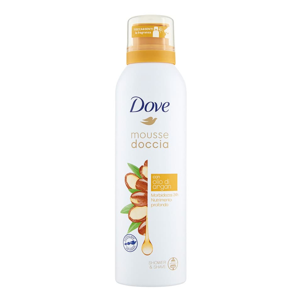 Mousse Doccia Con Olio Di Argan