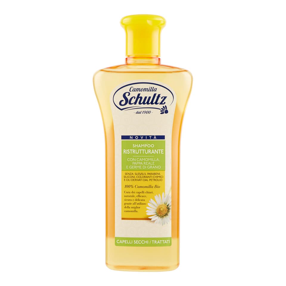 Shampoo Ristrutturante Per Capelli Alla Camomilla