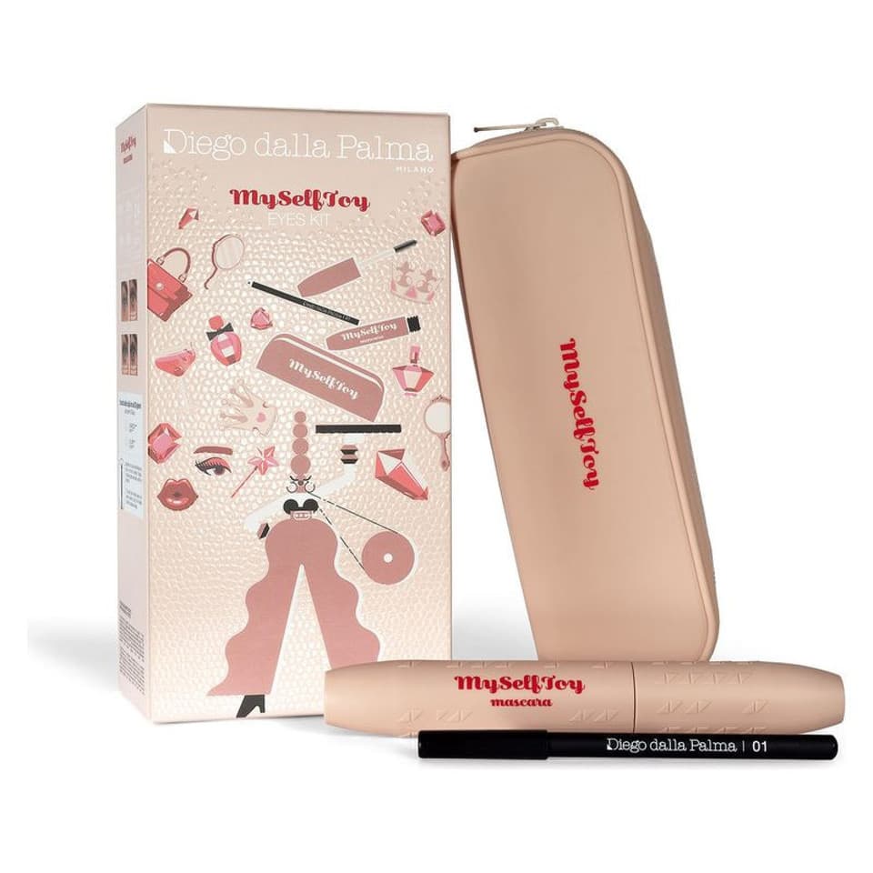 Cofanetto Myselftoy Mascara + Pochette + Matita 01 - 13 Ml + 1.83 G